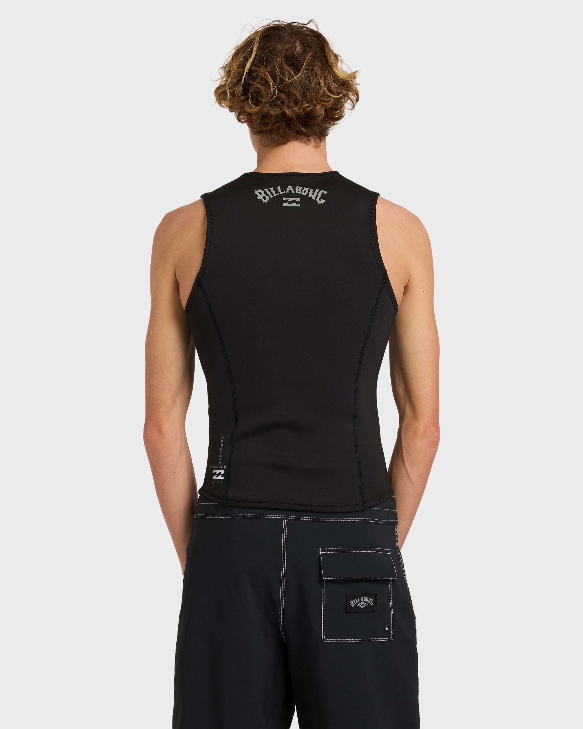 1mm Absolute Core Wetsuit Vest - Black | Billabong