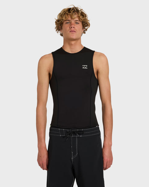 ひ　  MONTREAL VEST ブラック S 1mm Absolute Core Wetsuit Vest - Black | Billabong
