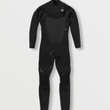4/3mm Absolute Natural+ Upcycler Welded Chest Zip Wetsuit - Black
