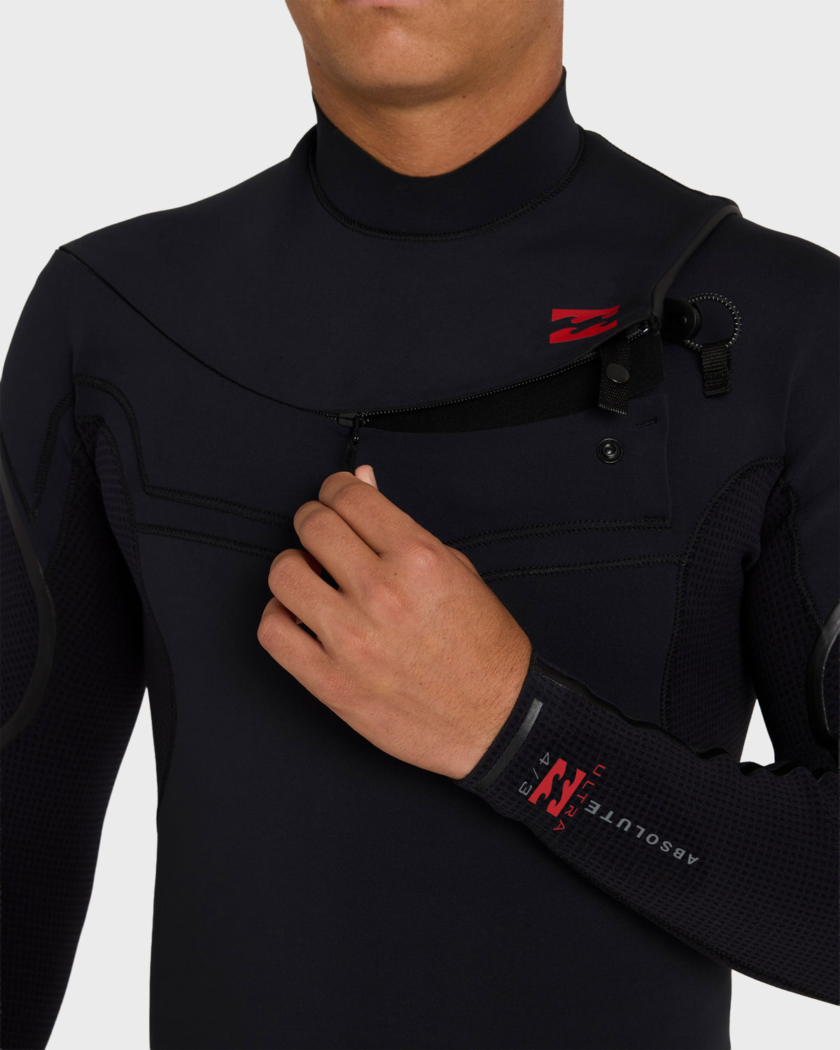 4/3mm-Absolute-Ultra-Chest-Zip-Full-Wetsuit-Black-8