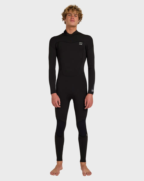 3/2mm Absolute Core GBS Back Zip Full Wetsuit - Black | Billabong