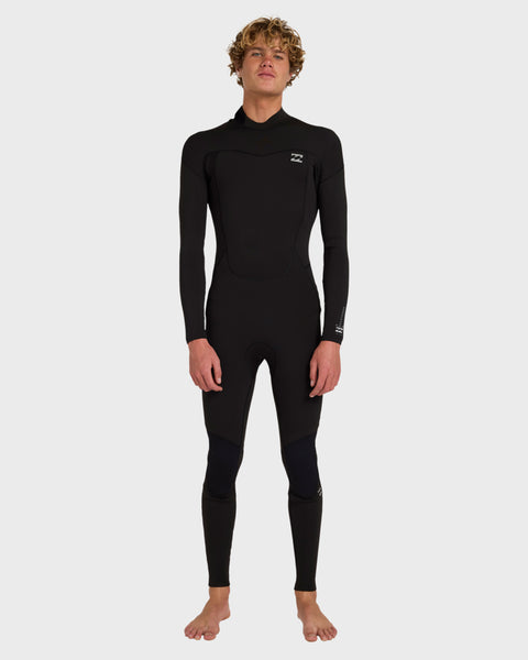 4/3mm Absolute Core Back Zip Full Wetsuit - Black | Billabong