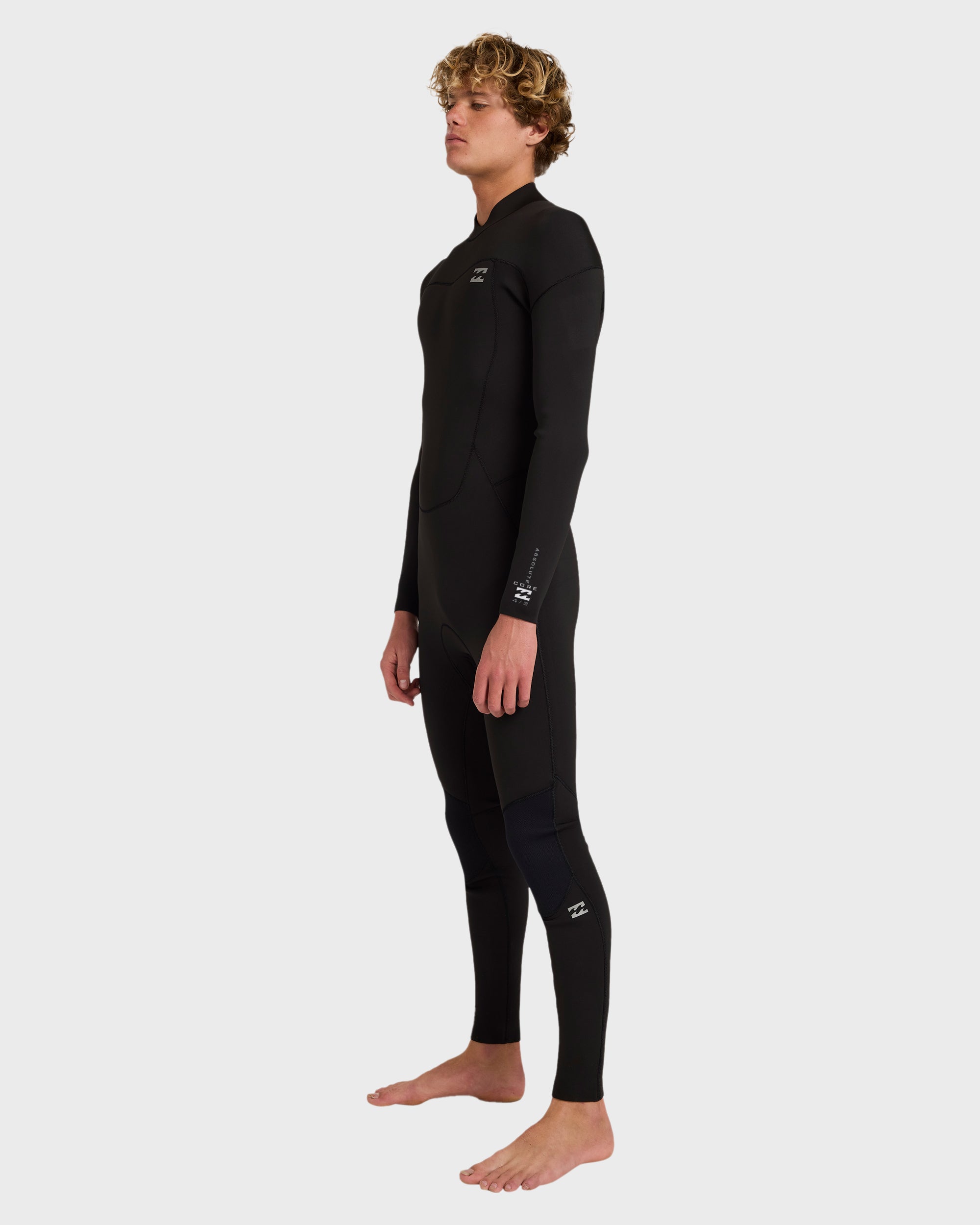 4/3mm Absolute Core Back Zip Full Wetsuit - Black | Billabong