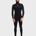 4/3mm Furnace Ultra Gullwing Hooded Full Wetsuit - Black