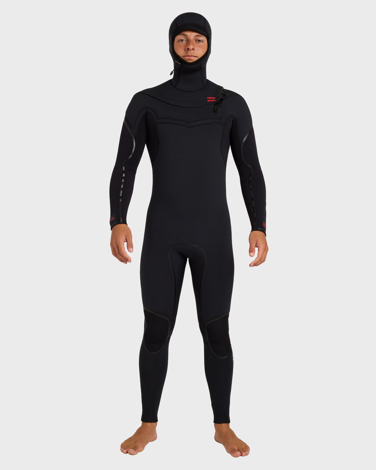 5/4mm-Absolute-Ultra-GBS-Hooded-Chest-Zip-Full-Wetsuit-Black-1