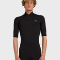 2/2mm Absolute Florida Short Sleeve Springsuit - Black