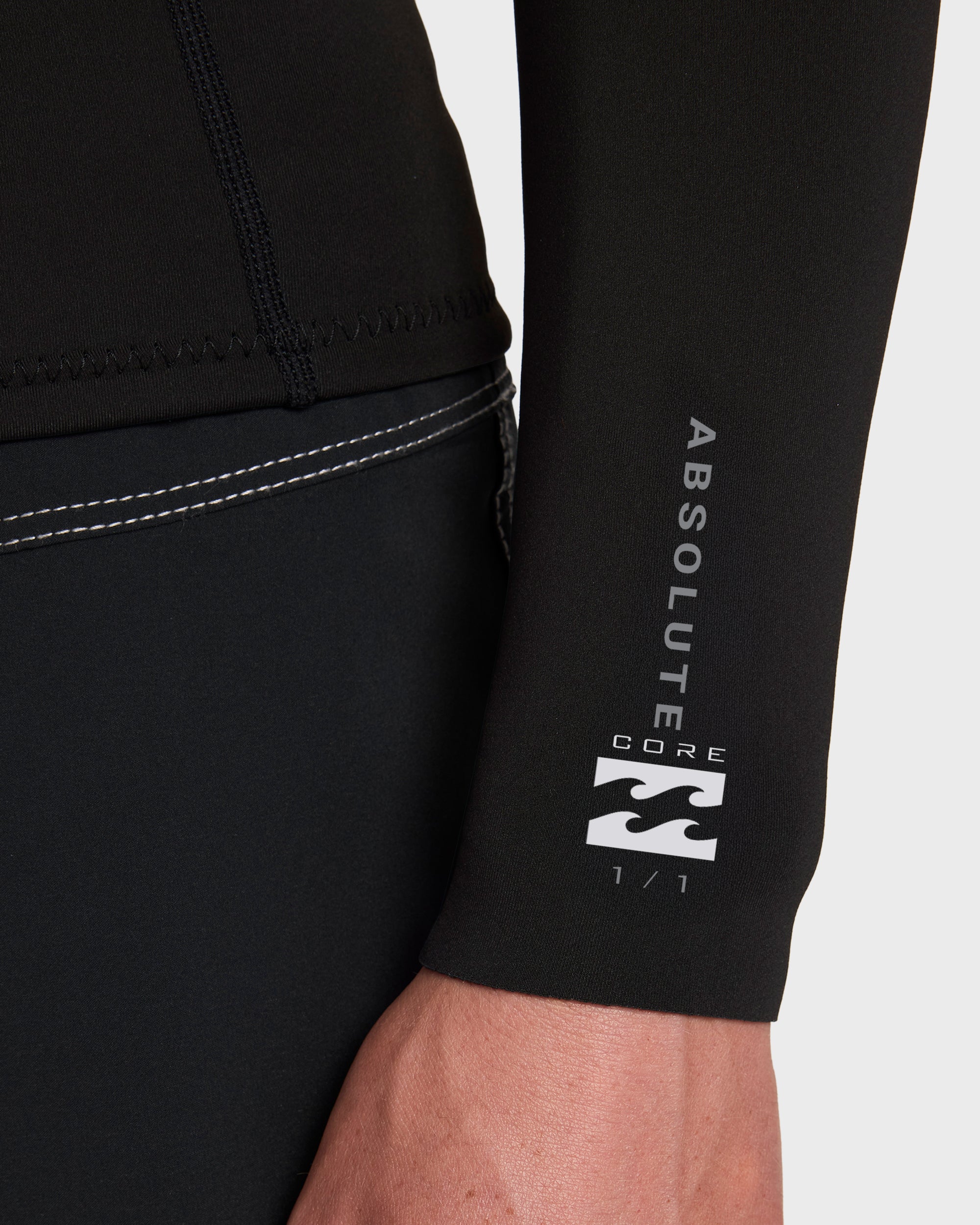 1mm Absolute Core Long Sleeve Wetsuit Jacket - Black | Billabong