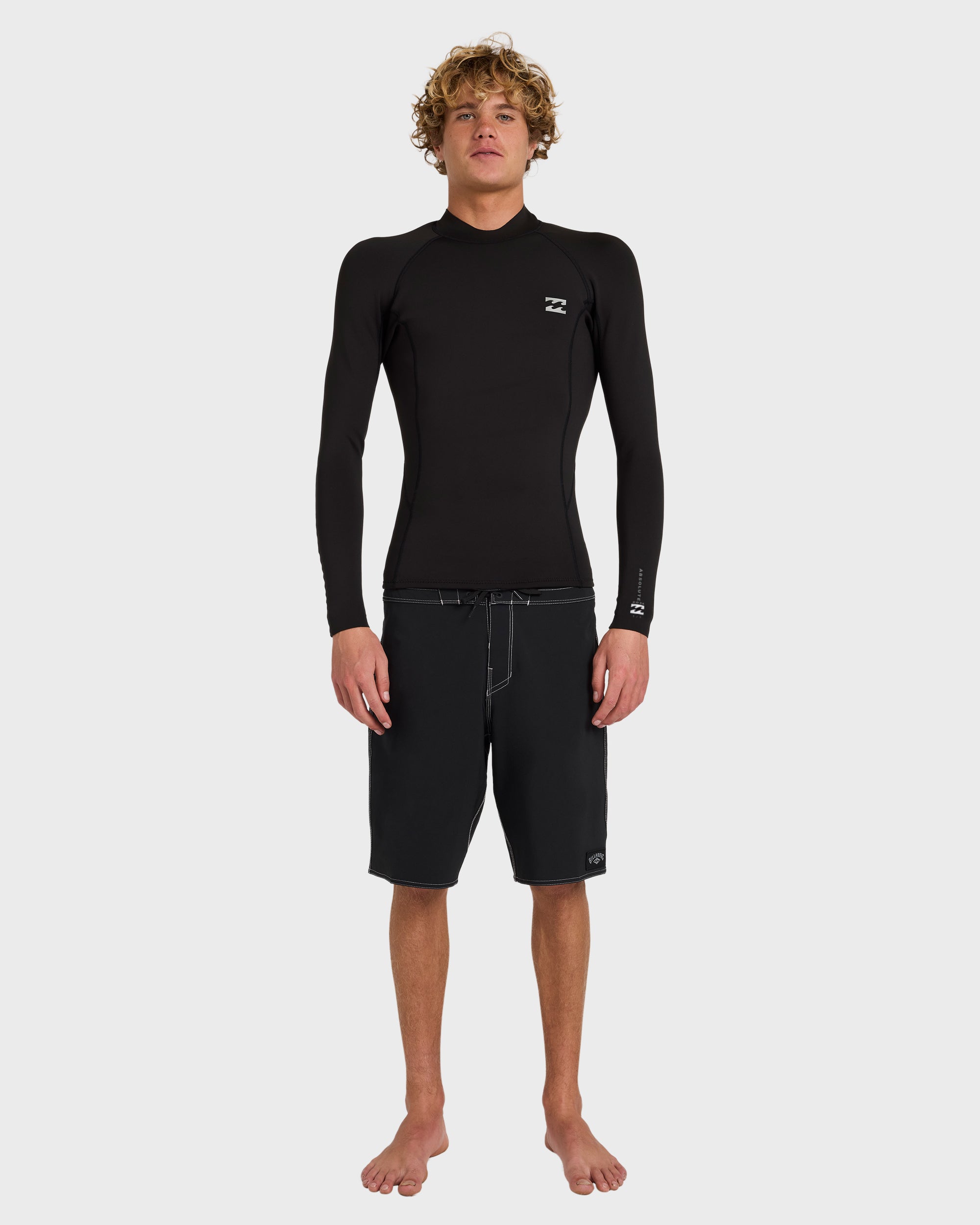 1mm Absolute Core Long Sleeve Wetsuit Jacket - Black | Billabong