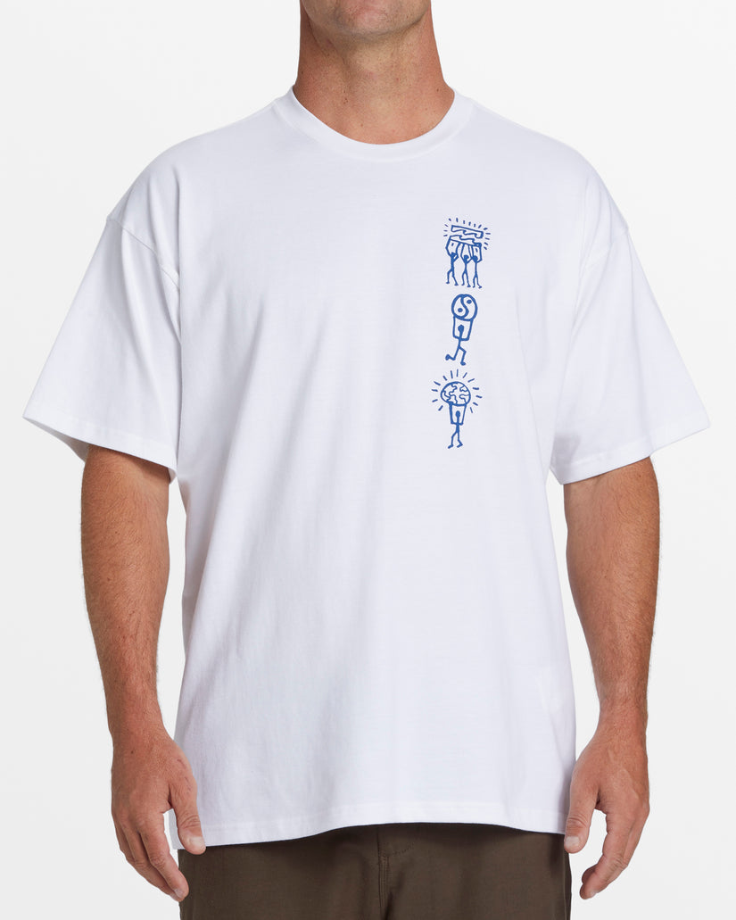 A/Div Tribes T-Shirt - White