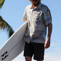 Surftrek Trail Short Sleeve Woven Shirt - Seafoam