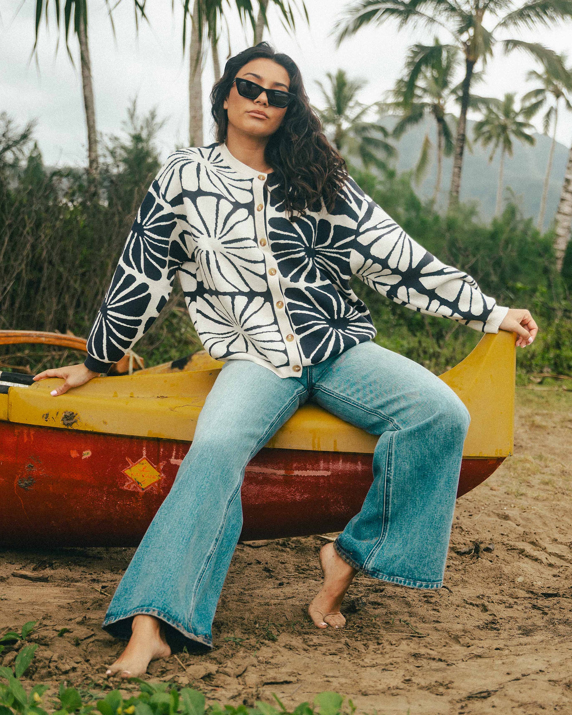 新品 BILLABONG オルテガ フードニットガウン Overheated Cardi - Black Sands | Billabong
