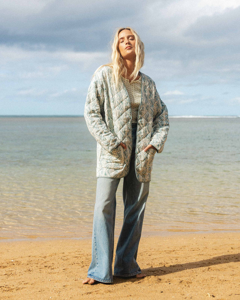 Day Dreamin Jacket - Mineral Blue