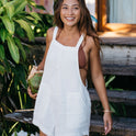 Beach Crush Romper - Salt Crystal
