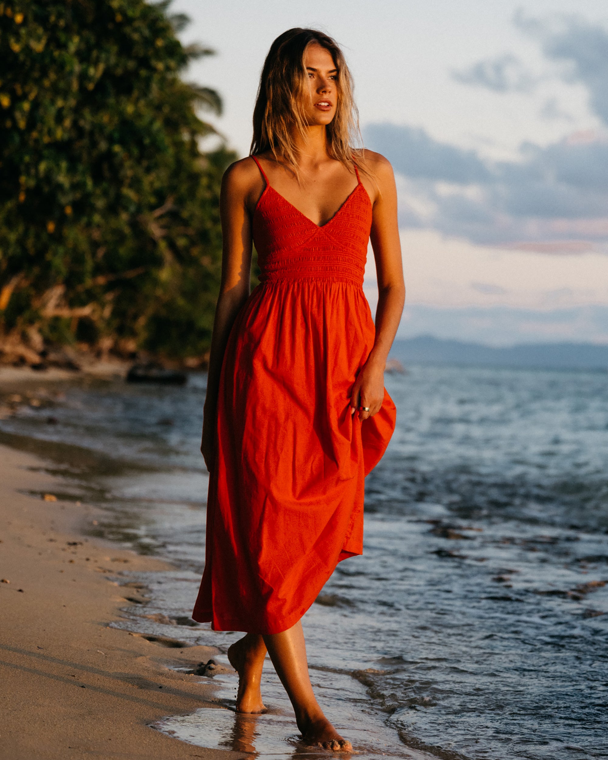 100% Cotton Midi Dresses | Billabong 100% Cotton Midi Dresses | Billabong