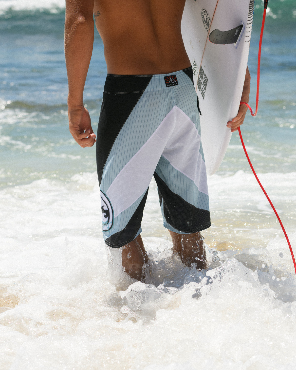 A.I. Samurai Pro 22" Boardshorts - Dusty Blue
