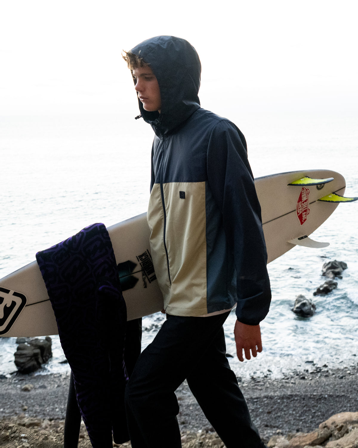 Timberwood Windbreaker Jacket - Blue Graphite