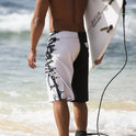 Inverted Pro 22" Boardshorts - Black/White