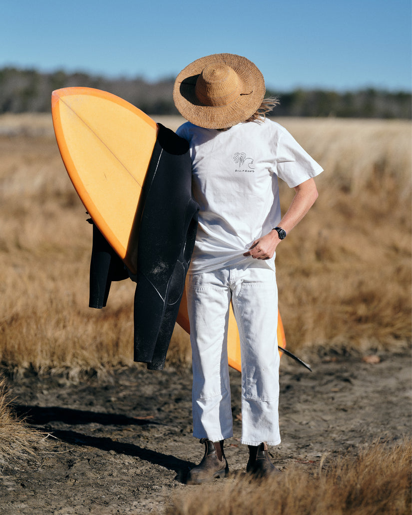 Scenes Regular Short Sleeve T-Shirt - Off White