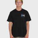 Crayon Wave Premium Short Sleeve T-Shirt - Black