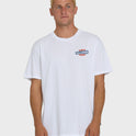 Walled Premium Short Sleeve Knit T-Shirt - White