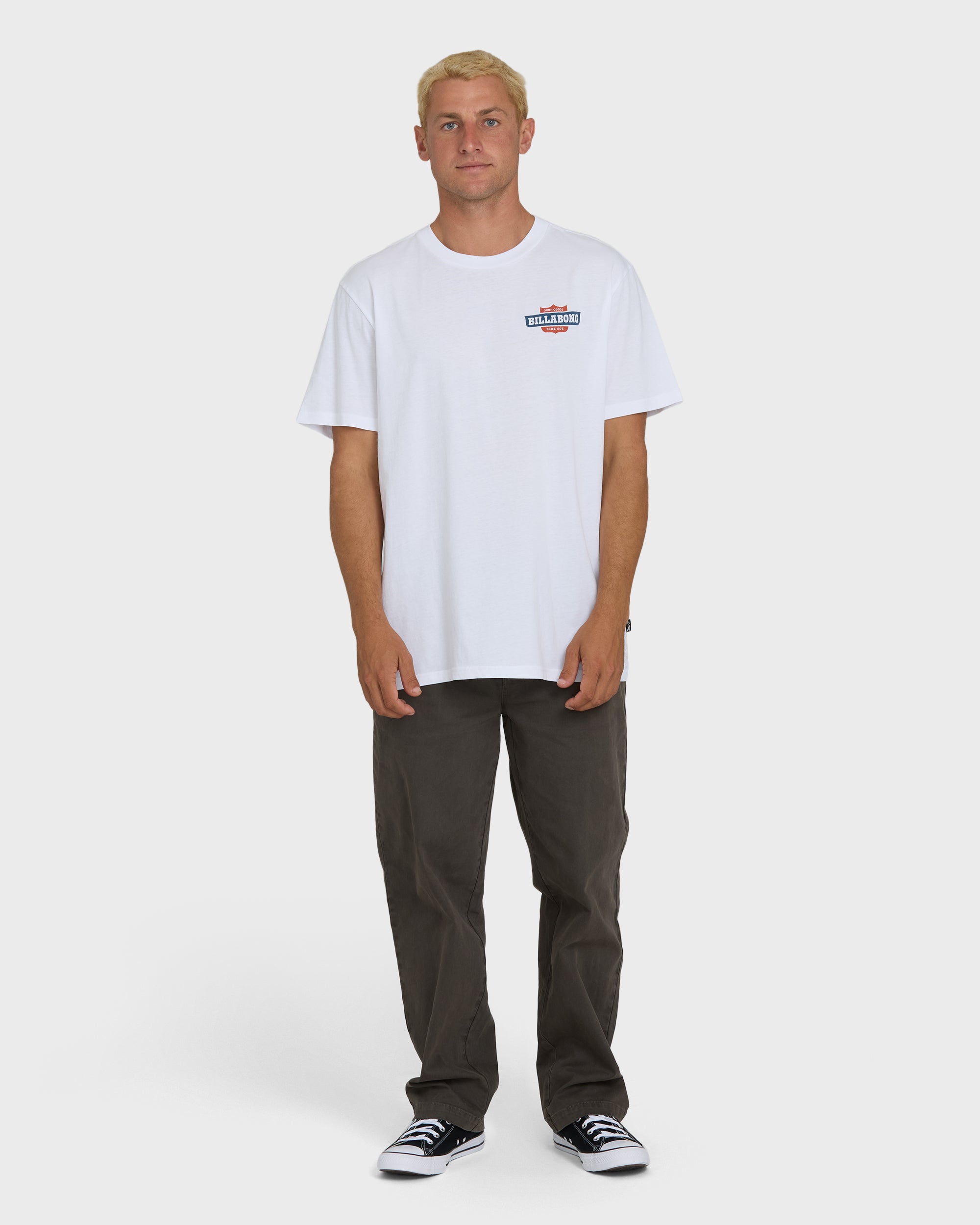 Walled Premium Short Sleeve Knit T-Shirt - White | Billabong