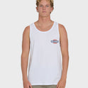 Walled Premium Tank Top - White