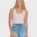 Rerun Tank Top - Rosewater