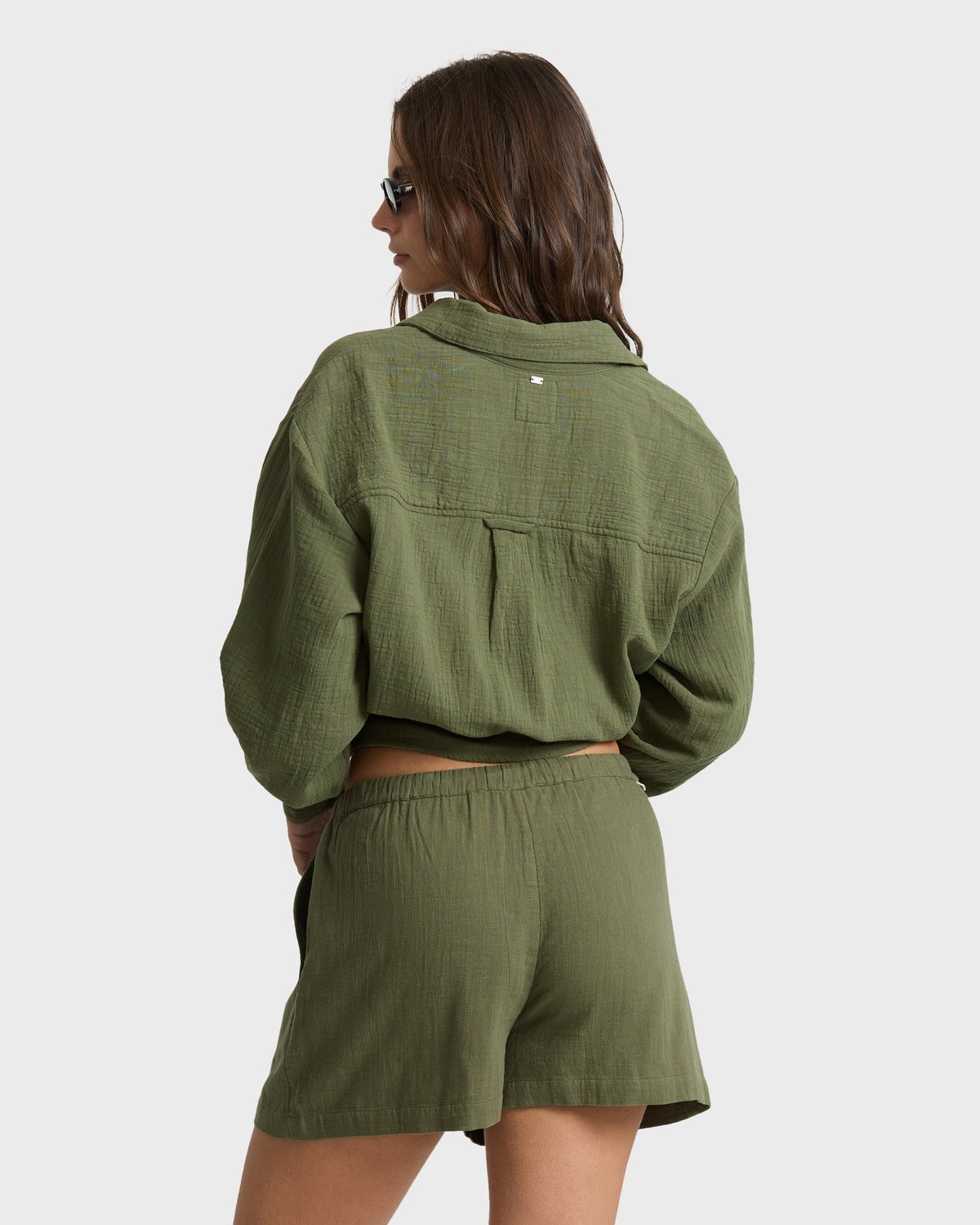 
Wanderer Woven Shorts - Canteen