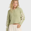 Dawn Pullover Hoodie - Smoke Green