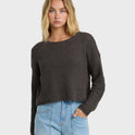 Daze Time Sweater - Black Sands
