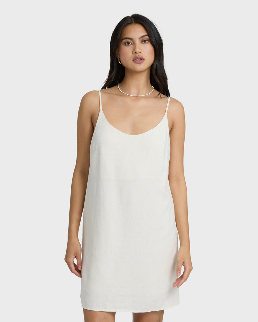 Billabong Women's Summer Love Dress - Salt Crystal | M Billabong Women's Summer Love Dress - Salt Crystal | M