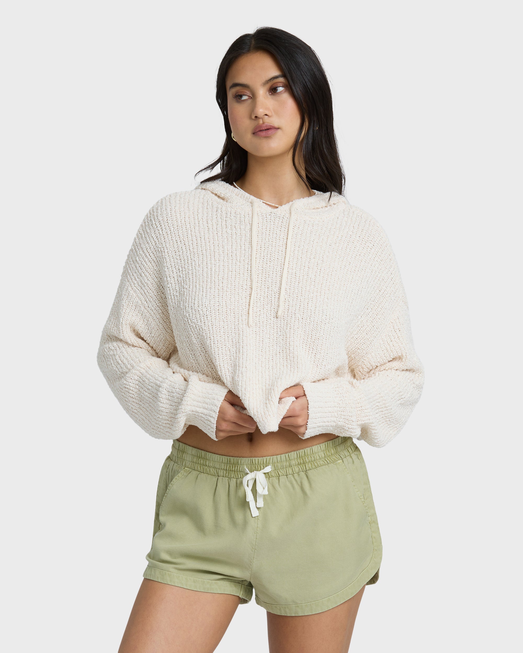 Road Trippin Elastic Waist Shorts - Avocado | Billabong