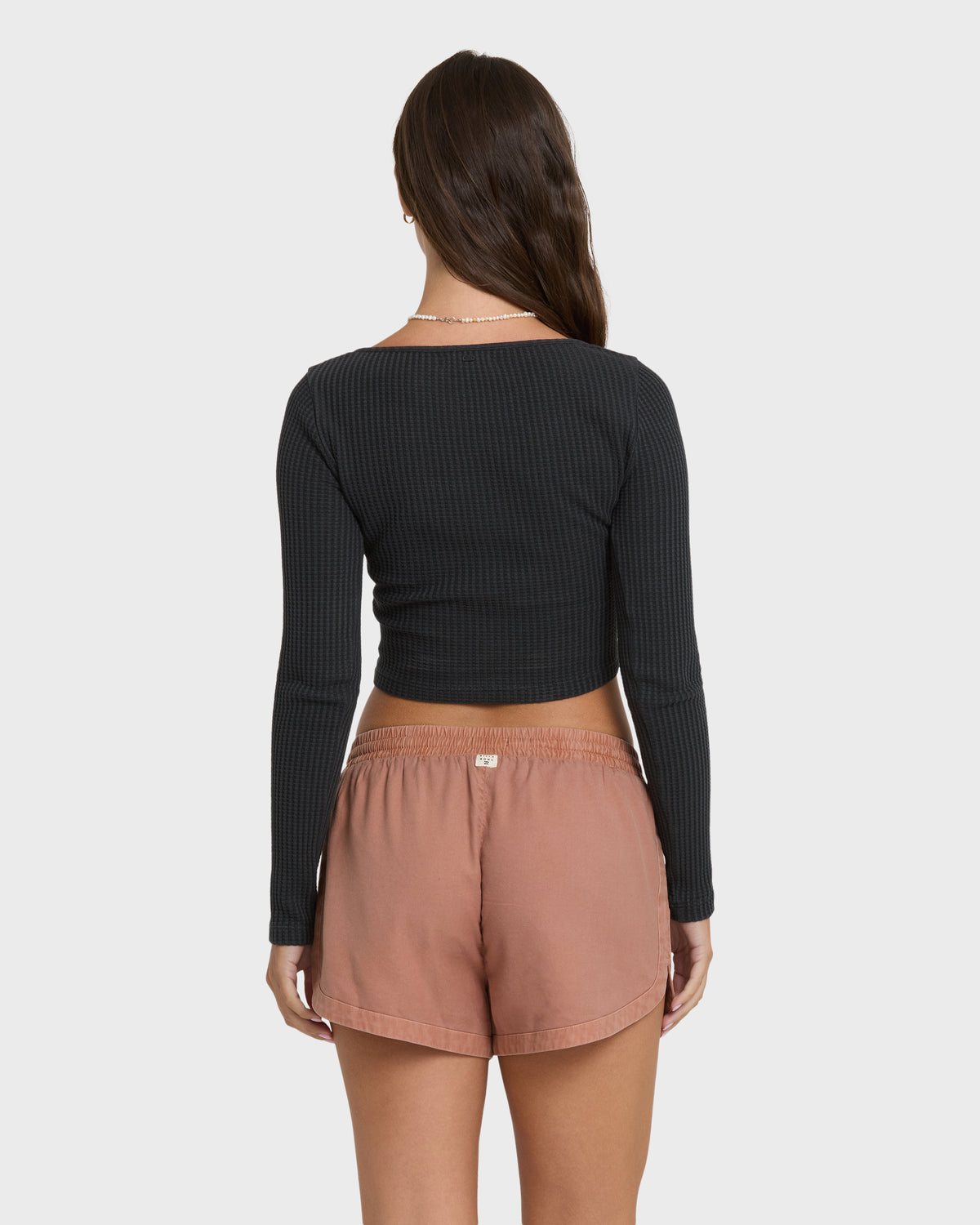Road-Trippin-Elastic-Waist-Shorts-Sugar-Almond-2