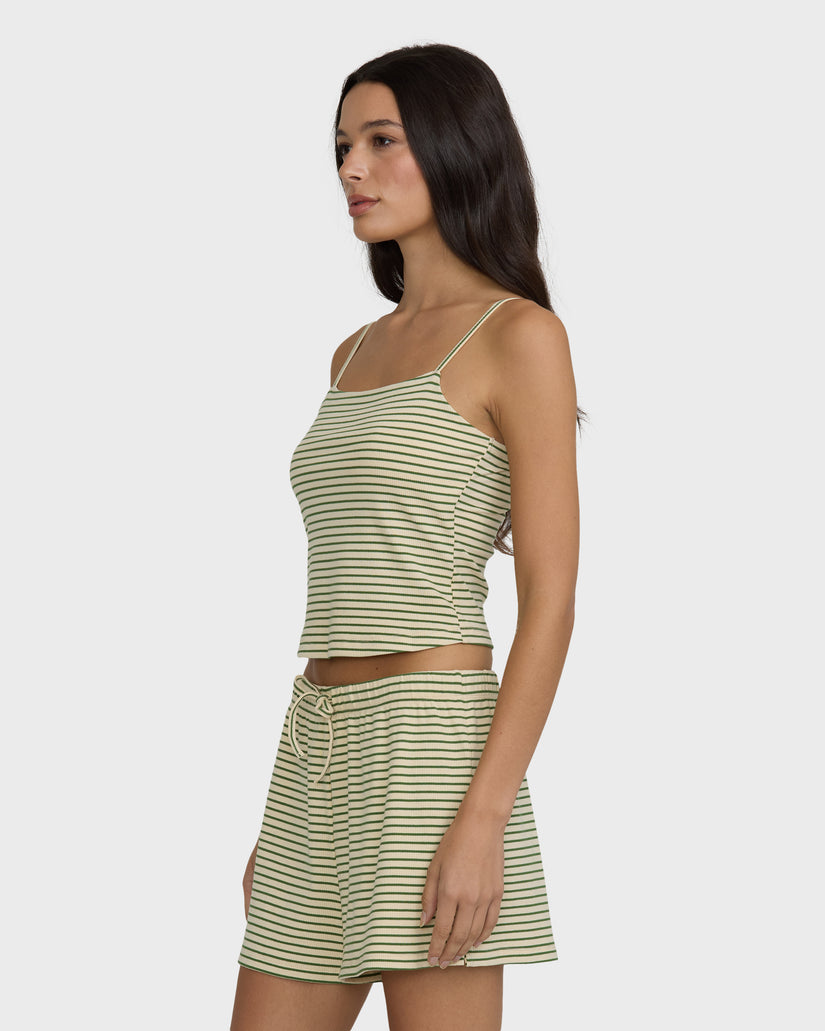 Easy-Livin-Knit-Shorts-Army-Green-4