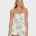 Keep It Simple 2 Tube Print Tube Top - White Cap