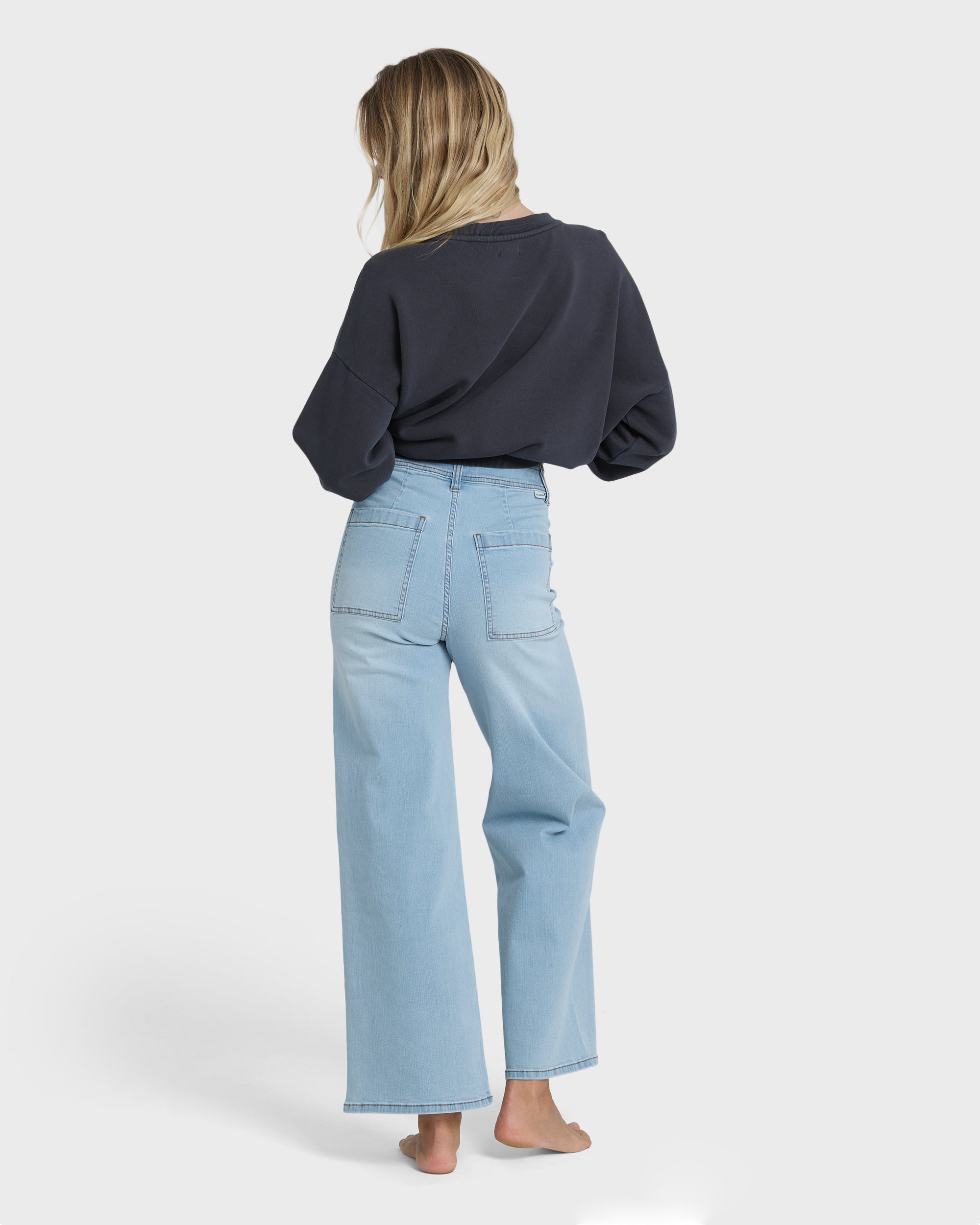 Wide-Leg Denim Pants | Billabong
