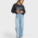 Free Fall Indigo Denim Pants - Surf Spray