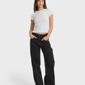 Free Fall Flare Jeans - Black