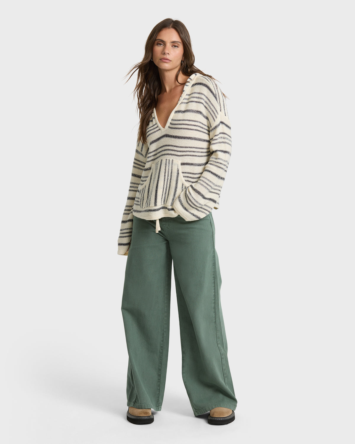 
Baja Beach Hooded Sweater - Black Sands