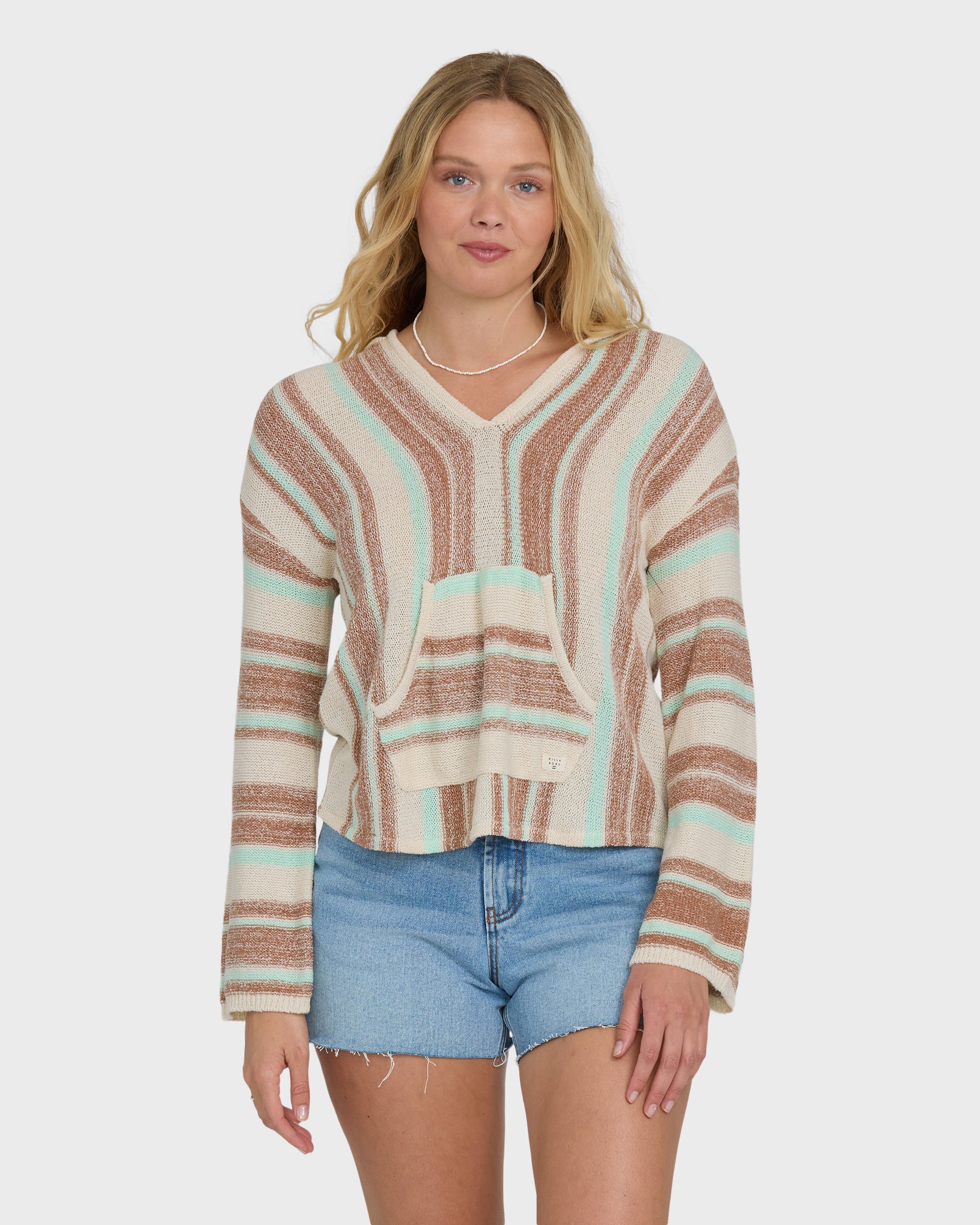Baja Beach Hooded Sweater - Sugar Almond | Billabong Baja Beach Hooded Sweater - Sugar Almond | Billabong