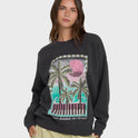Echo Crewneck Sweatshirt - Black Sands