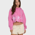 Palmer Hood Pullover Hoodie - Guava