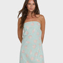 Summer Glow Mini Dress - Agave