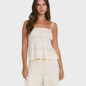 Sol Mate Tank Top - White Cap