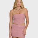 So Micro Tank Top - Pink Sunset