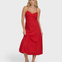 Take It Back Maxi Dress - Fiesta Red
