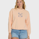 Treasure Cay Crewneck Sweatshirt - Light Peach