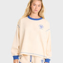 Back To It Crewneck Sweatshirt - White Cap