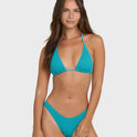 Summer Hi Remi Triangle Bikini Top - Bright Marine