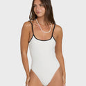 Tanlines Bound Sloane Hawaii One Piece Swimsuit - Salt Crystal